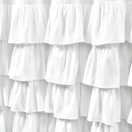 Allison Ruffle Shower Curtain