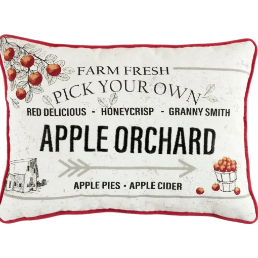 Apple Orchard Decorative Pillow