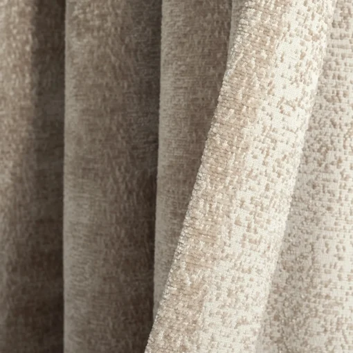 Aspen Luxury Velvet Chenille Window Curtain Panel