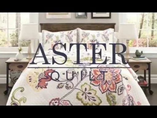 Aster Quilt 3 Piece Set