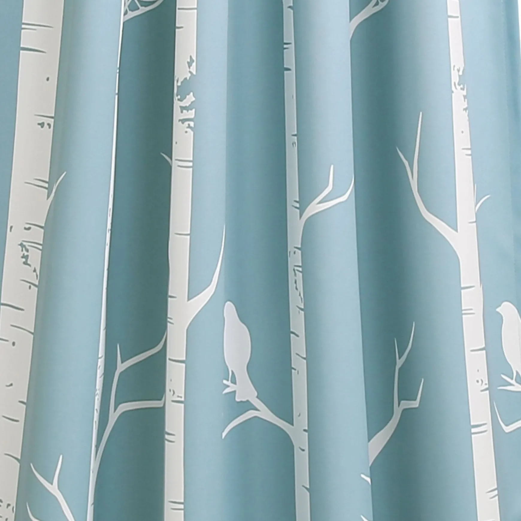 Bird on the Tree Light Filtering Window Curtain Set