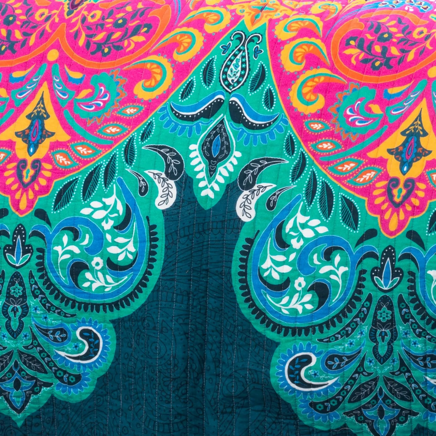 Boho Chic Quilt 3 Piece Set