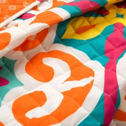 Boho Floral Reversible 3 Piece Quilt Set