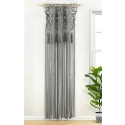 Boho Macrame Tassel Cotton Window Curtain