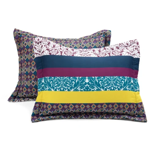 Boho Stripe 7 Piece Comforter Set