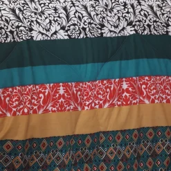 Boho Stripe 7 Piece Comforter Set