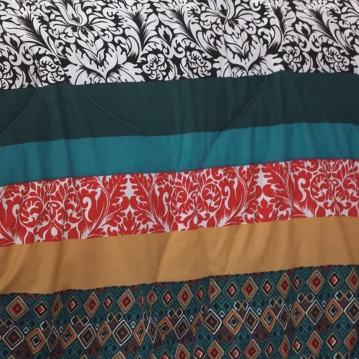 Boho Stripe 7 Piece Comforter Set