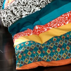Boho Stripe 7 Piece Comforter Set