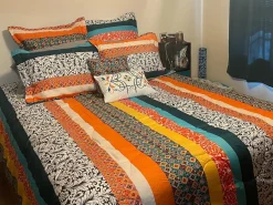 Boho Stripe 7 Piece Comforter Set