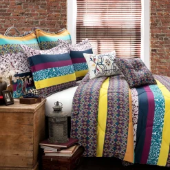 Boho Stripe 7 Piece Comforter Set