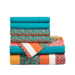 Boho Stripe 6 Piece Soft Sheet Set