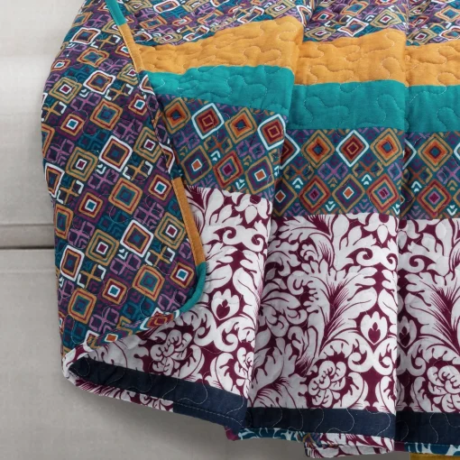 Boho Stripe Throw