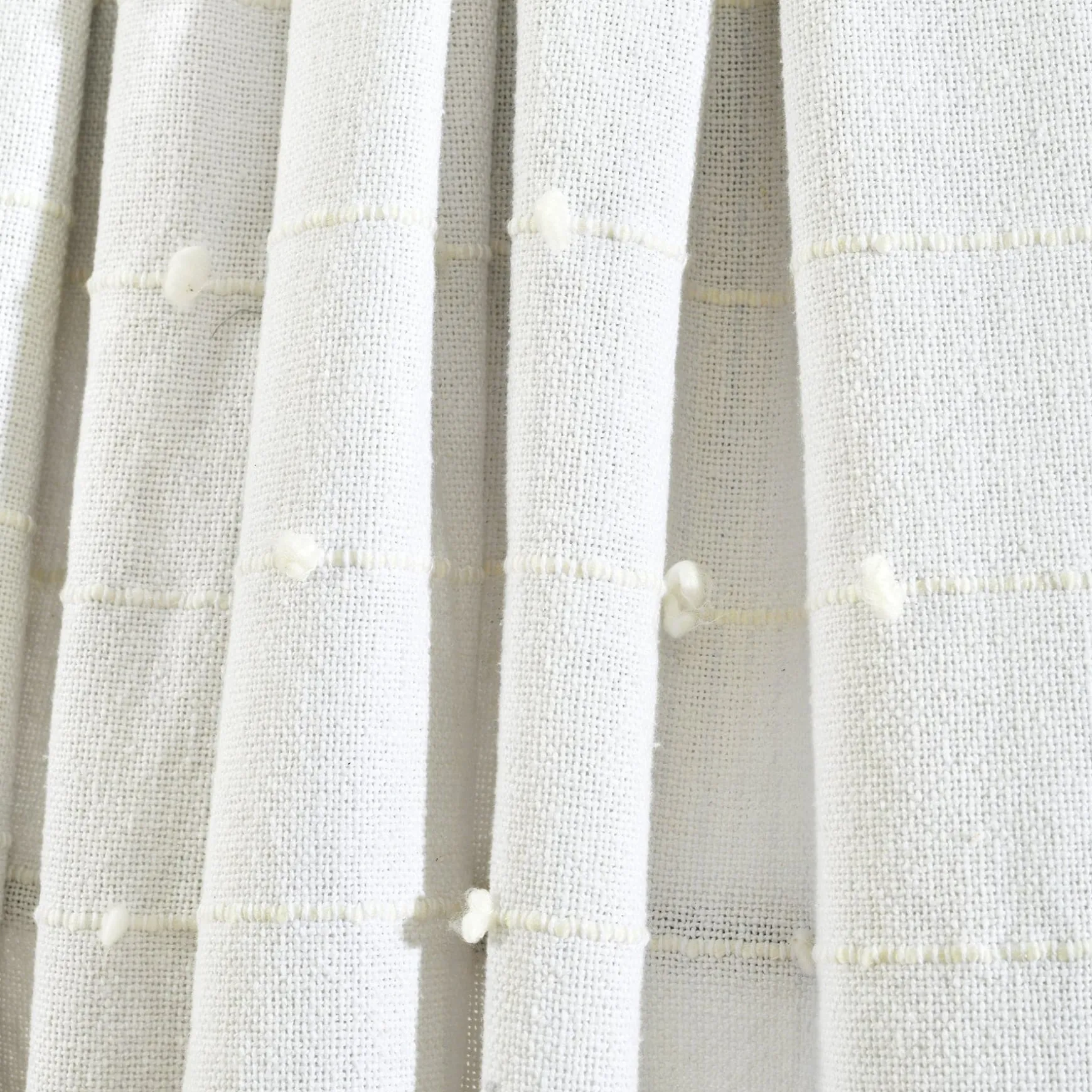 Boho Tufted Cotton Woven Tassel Fringe Throw