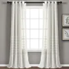 Bridie Grommet Sheer Window Curtain Panel Set
