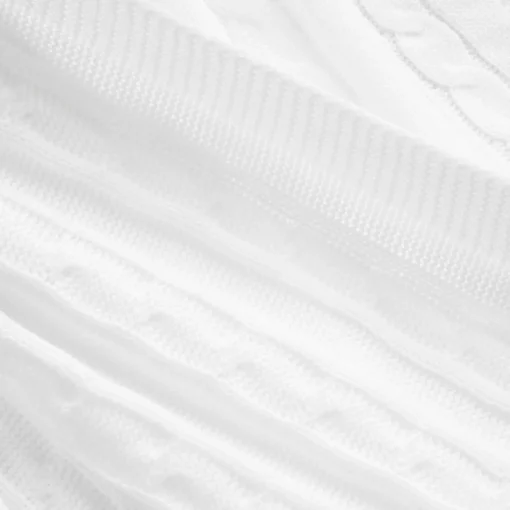 Cable Soft Knitted Throw