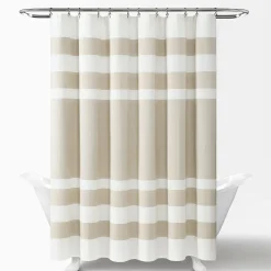 Cape Cod Stripe Yarn Dyed Cotton Shower Curtain