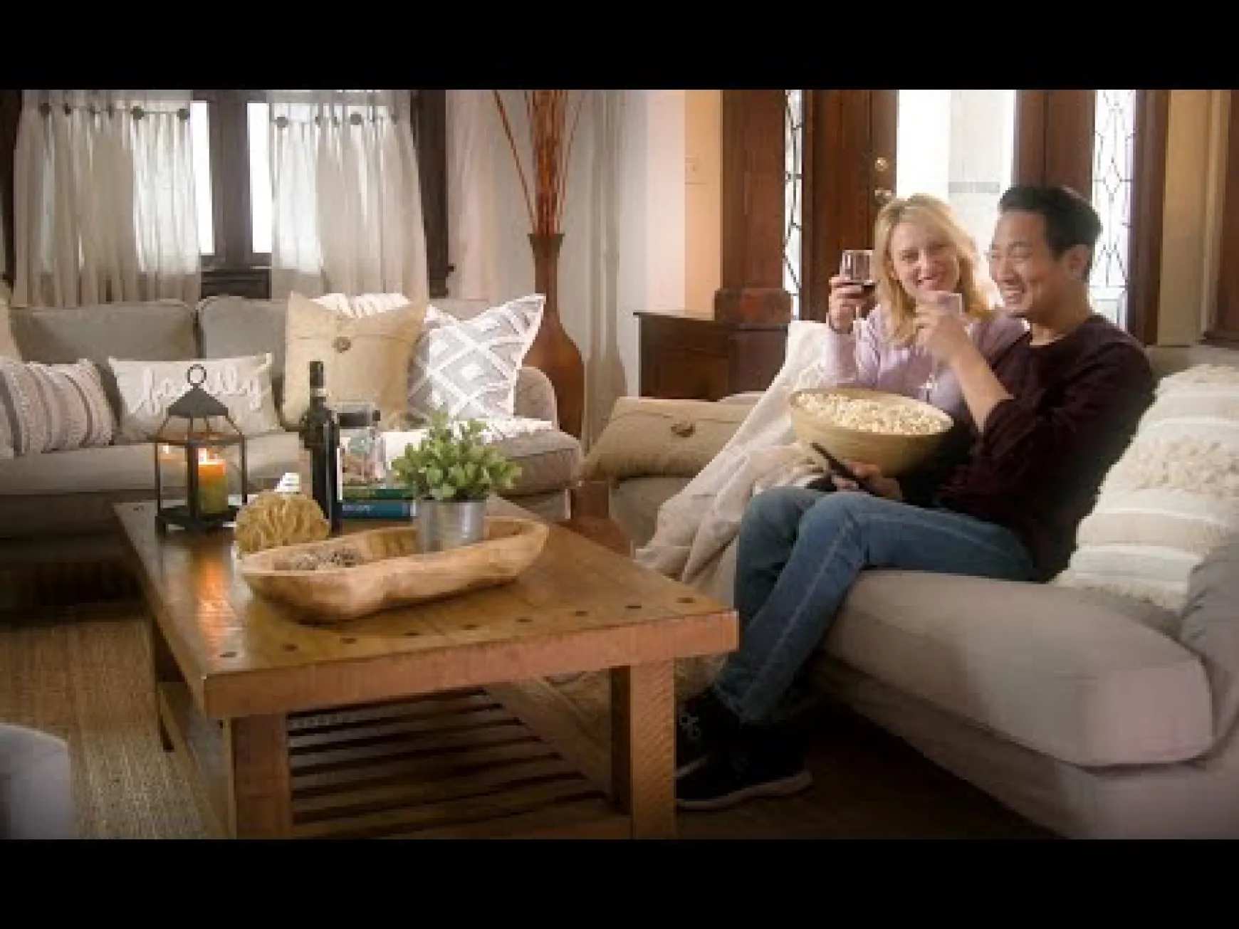 Ciel Tassel Shower Curtain