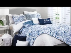 Ciel Tassel Shower Curtain