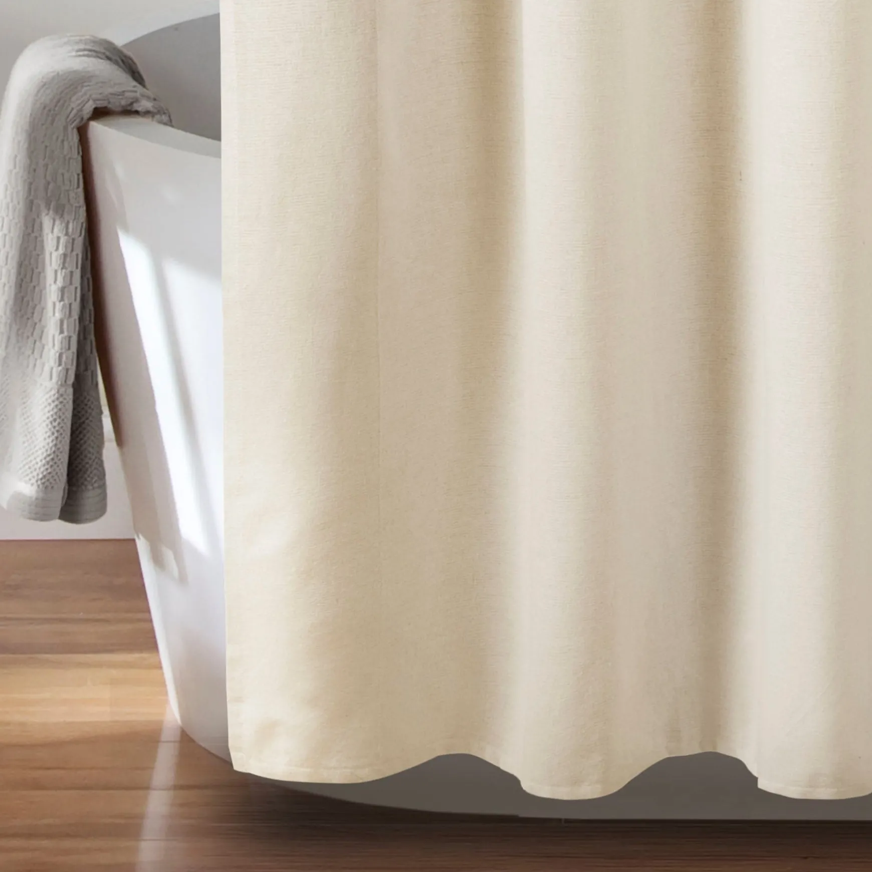 Ciel Tassel Shower Curtain