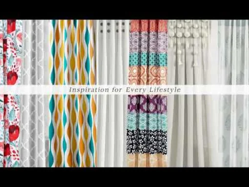 Clara Sheer Window Curtain Panel Set