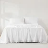Coastal Chic Scalloped Edge Cotton Sheet Set