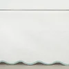 Coastal Chic Scalloped Edge Bed Skirt