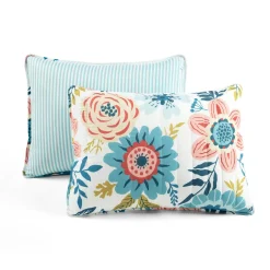 Cottagecore Ariana Flower Reversible Quilt 3 Piece Set