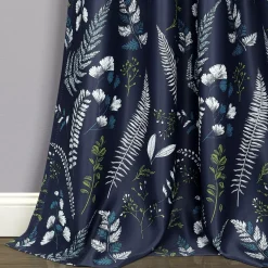 Devonia All Over Light Filtering Window Curtain Panel Set