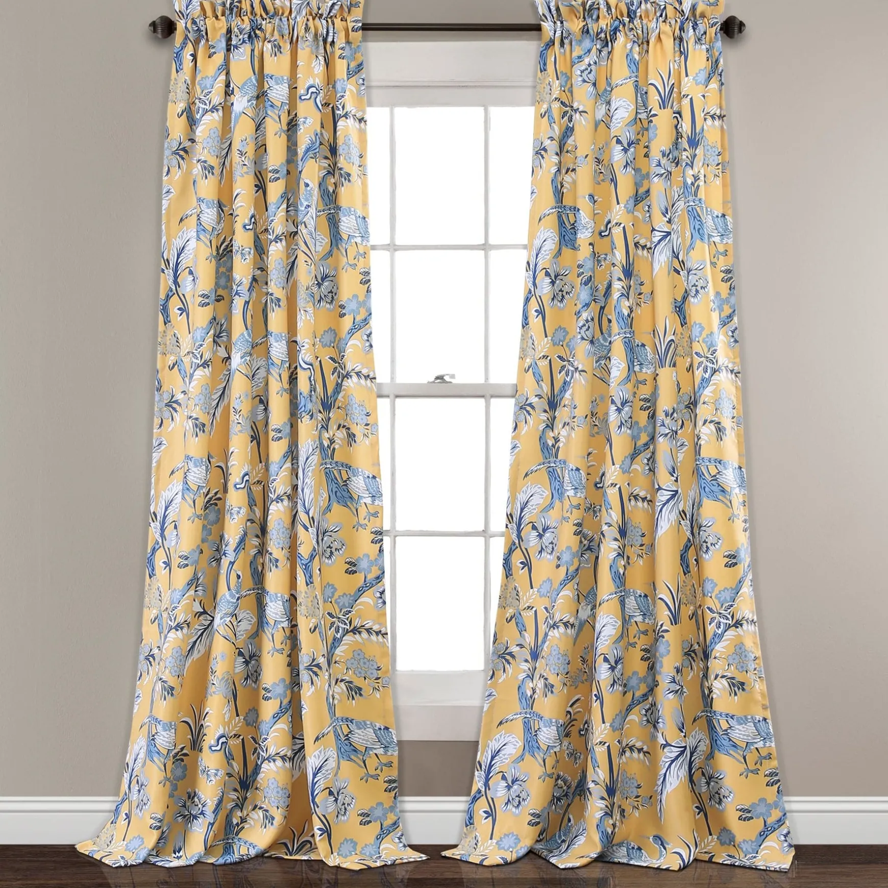 Dolores Light Filtering Window Curtain Set
