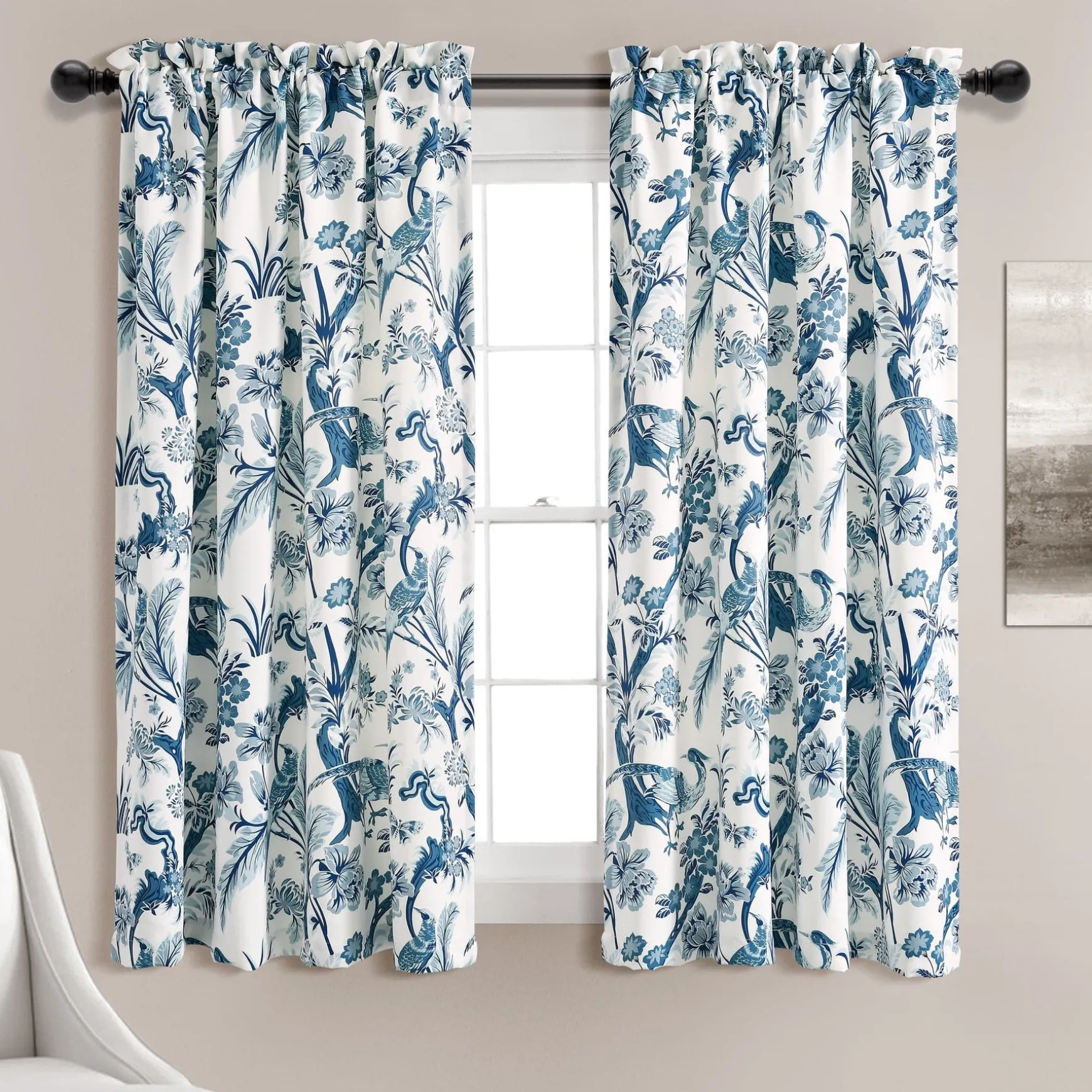 Dolores Light Filtering Window Curtain Set