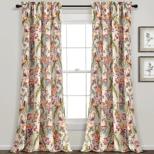 Dolores Light Filtering Window Curtain Set