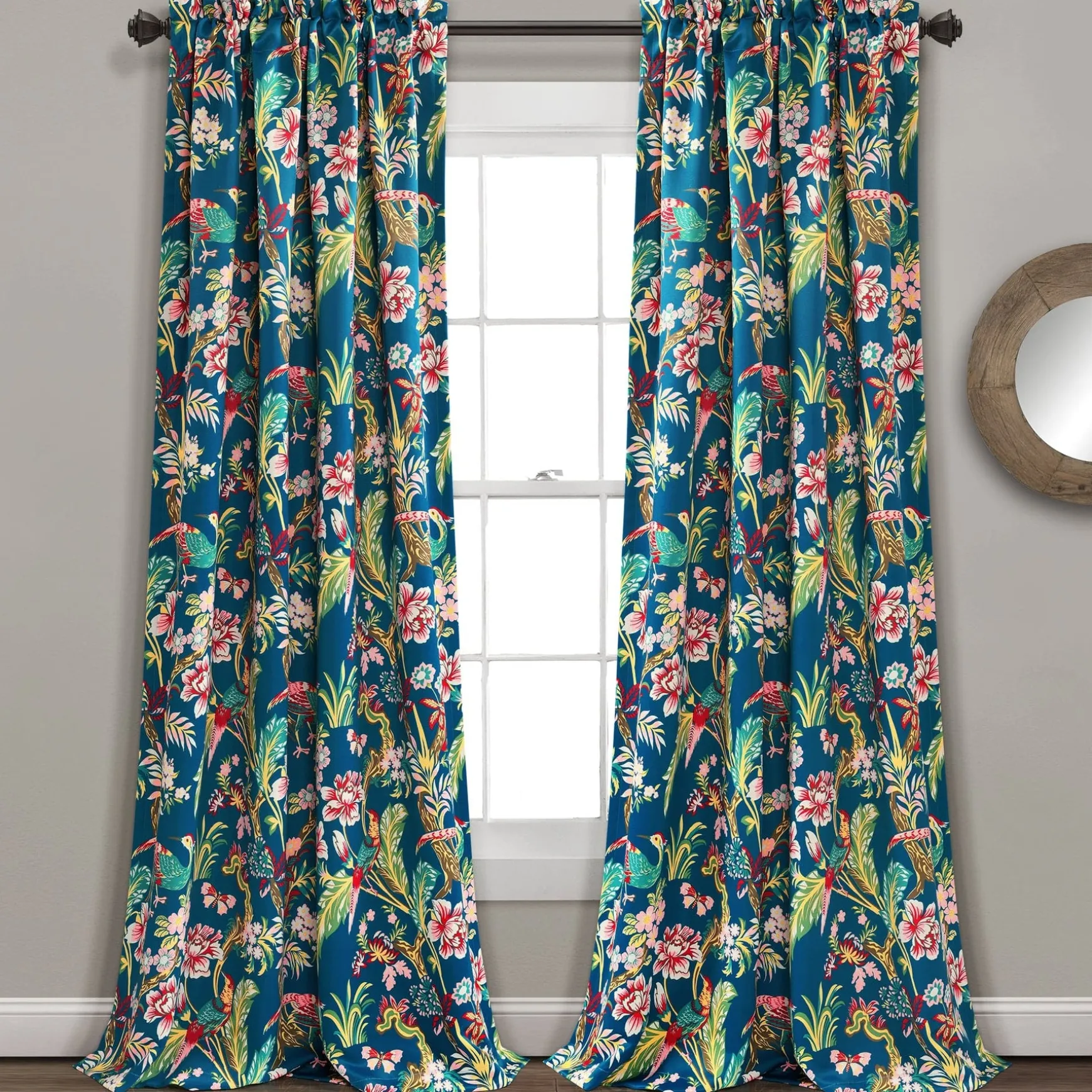 Dolores Light Filtering Window Curtain Set