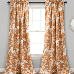 Dolores Light Filtering Window Curtain Set