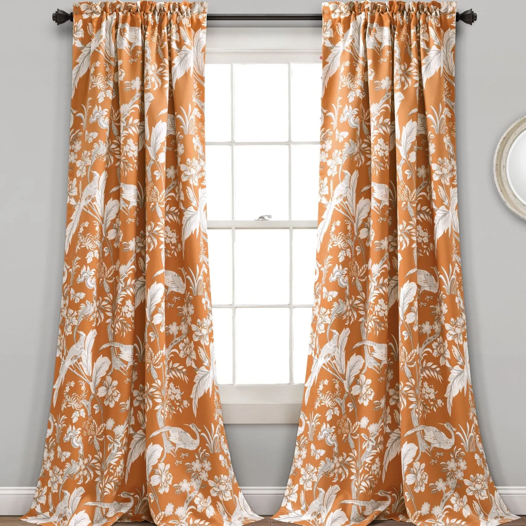 Dolores Light Filtering Window Curtain Set
