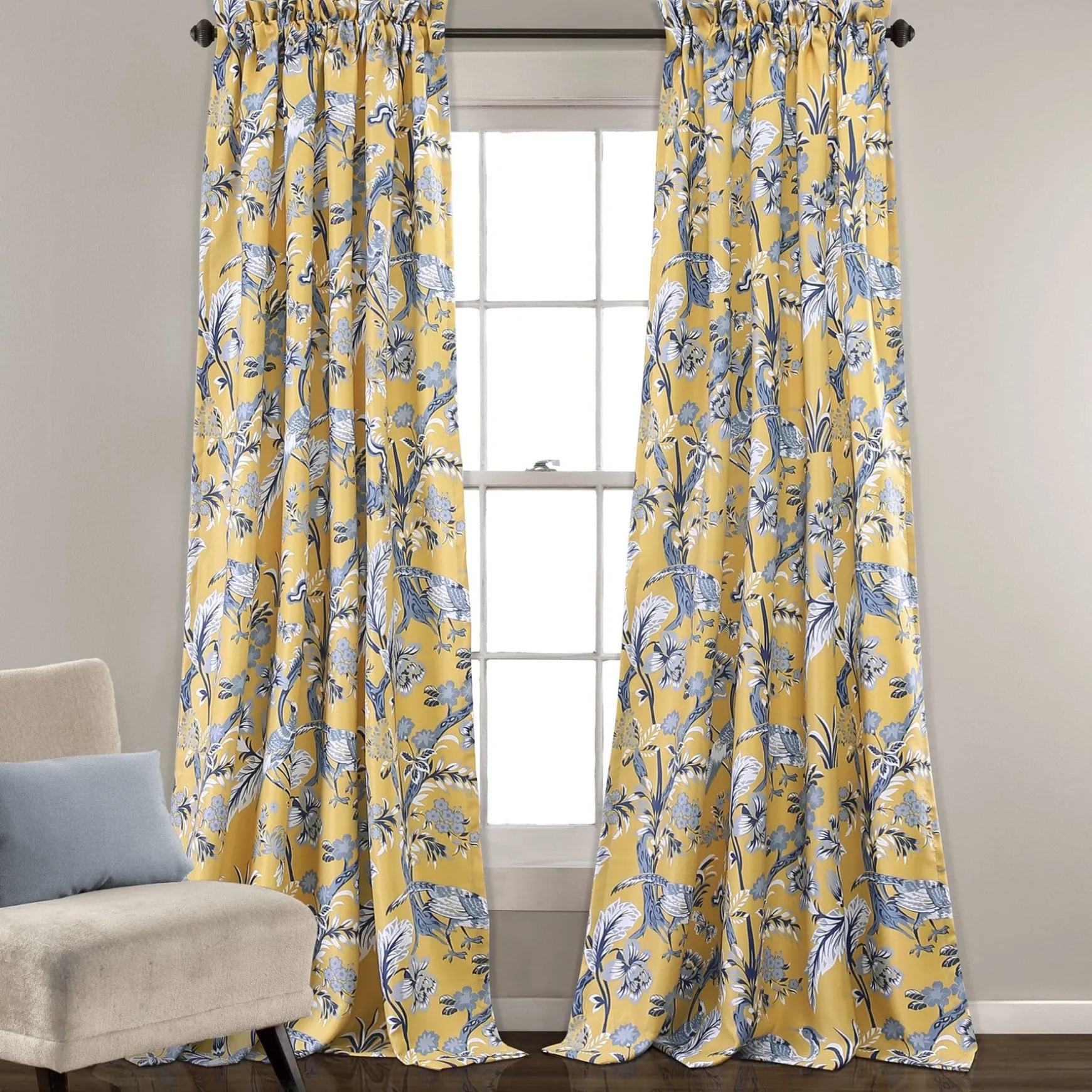 Dolores Light Filtering Window Curtain Set