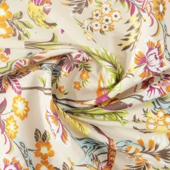 Dolores Linen Textured Shower Curtain