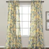 Dolores Sheer Window Curtain Panel Set
