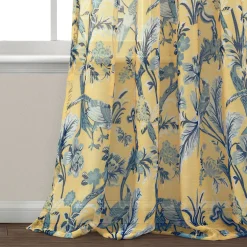 Dolores Sheer Window Curtain Panel Set