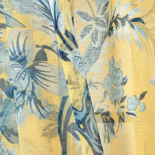 Dolores Sheer Window Curtain Panel Set