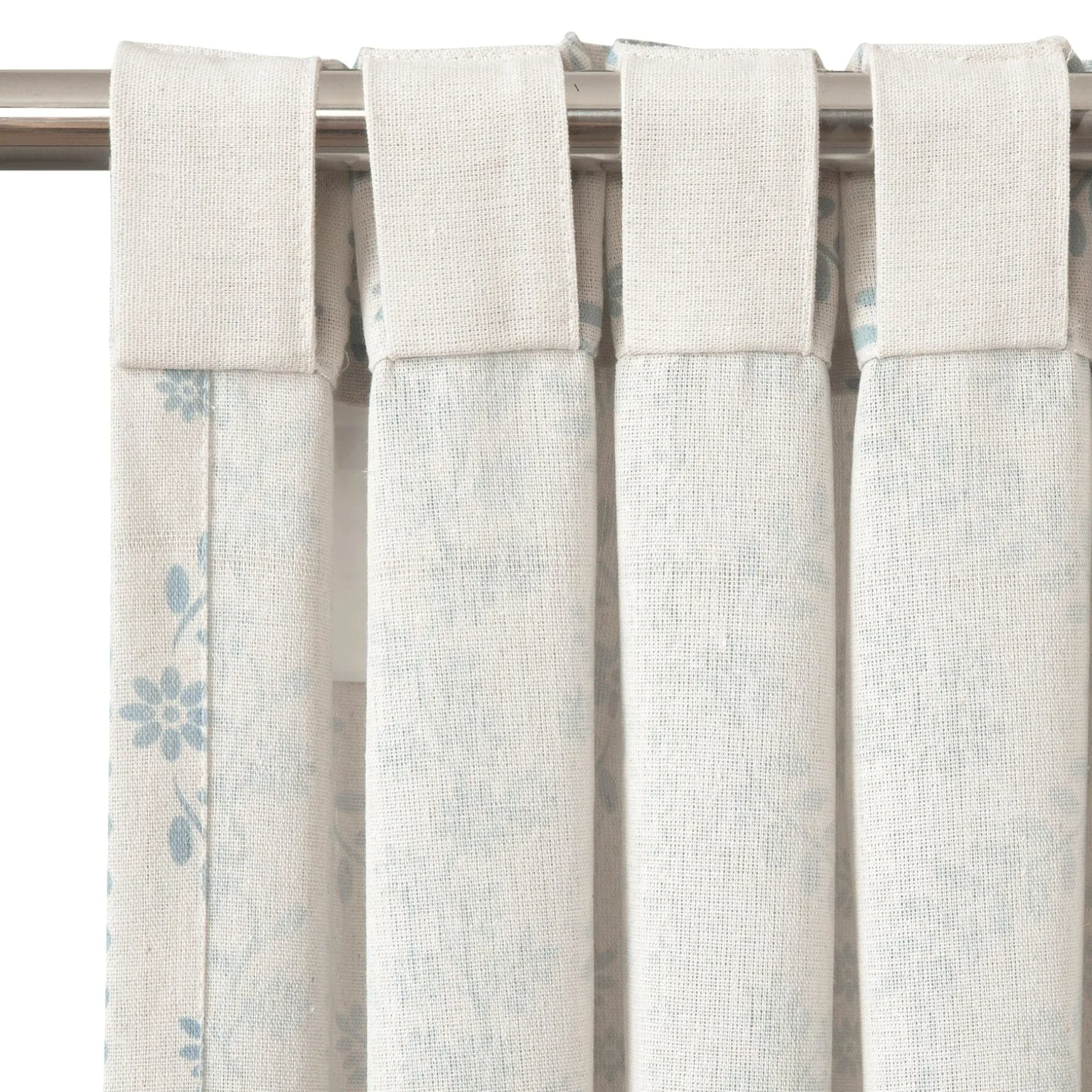 Doreen Delicate Floral Window Curtain Panel Set