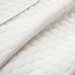Ella Ruffle Lace 3 Piece Quilt Set