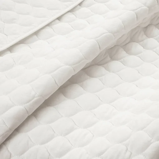 Ella Ruffle Lace 3 Piece Quilt Set