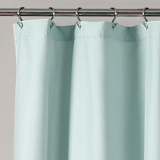 Ella Ruffle Lace Shower Curtain
