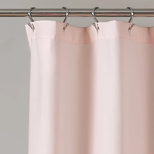 Ella Ruffle Lace Shower Curtain