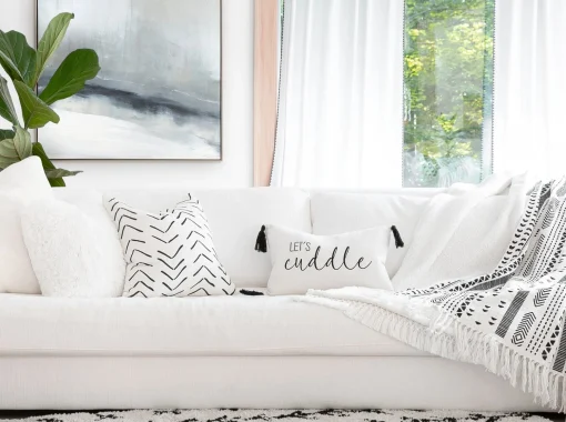 Emma Faux Fur Decorative Pillow Cover