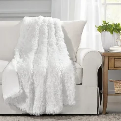 Emma Faux Fur Throw