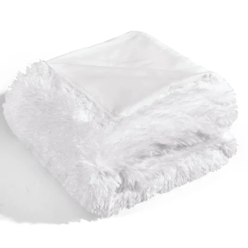 Emma Faux Fur Throw