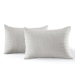 Farmhouse Seersucker 5 Piece Comforter Set