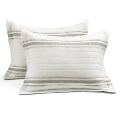 Farmhouse Stripe Cotton Daybed Cover 6 Piece Set
