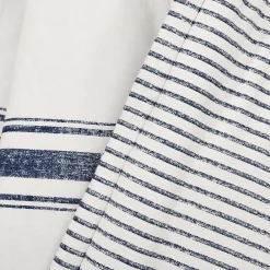 Farmhouse Stripe Throw